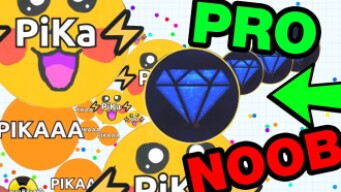 AGAR.IO DESTROYING NOOB TEAMS WITH PRO SKILLS! Agario Best Moments!