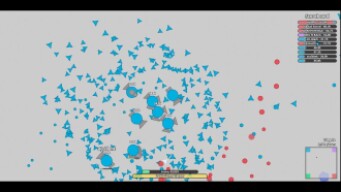 Diep.io - multiboxing 6 mixed trappers