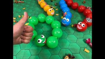 Wormate.io. Cardboard game. DIY