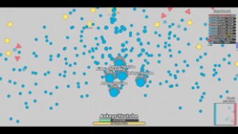 Diep.io - multiboxing 5 Spreadshots