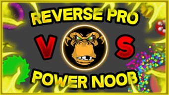 REVERSE PRO VS POWER NOOB | AGMA.IO