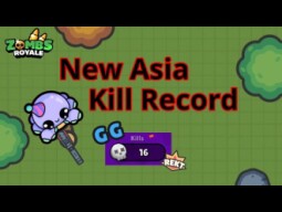 Zombs Royale | New Asia Kill Record - 200 MS