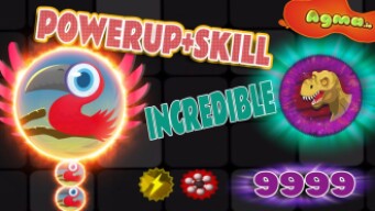 INCREDIBLE SKILLS + POWERUPS | AGMA.IO