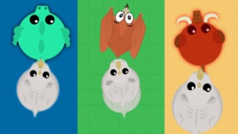 WHITE RHINO KILLS DRAGON!! // WHITE RHINO KILLS PTERODACTYL! // MOPE.IO