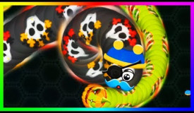 Wormate.io Little Pro Angry Snake Trapping Big Monster Worm Wormateio Epic Trolling Gameplay