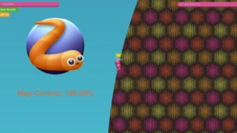 Paper.io 3 Map Control: 100.00% [Slither]