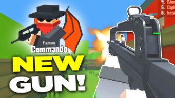 *NEW* Krunker.io FAMAS Class! (very OP?)