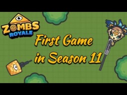 Zombs Royale | My First Game in Season 11