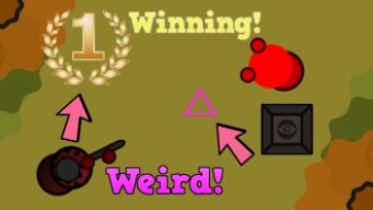 Surviv.io Slightly Updated Woods Mode + Winning With Weird Crosshairs!! (Surviv.io Woods Event)