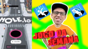 O MELHOR JOGO DA SEMANA - HOLE.IO