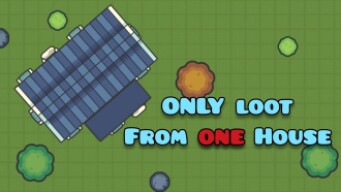 Zombs Royale | Only Loot from ONE House Challenge - 17 Kills