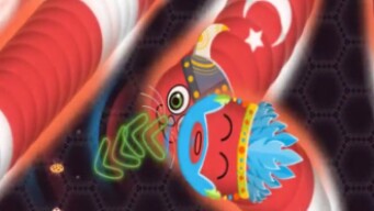 Wormate.io gameplay top 10 score small pro vs giants epic gameplay..