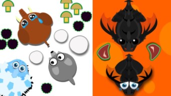 MOPE.IO WOLF KILLS MAMMOTH // I DIED BY A KING DRAGON!