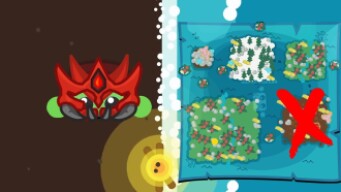 How to Make a Lava Helmet without a Cave in Starve.io