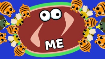 Free infinite XP from a meatball in MOPE.IO