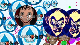 LEGENDARY TROLL VS SOLO PRO IN CELLZ.IO ( Game Like Agar.io )