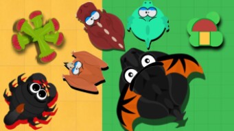 BLACK DRAGON IS SOO OP WHEN 1V1 WITH 1M & 5M TIER ANIMALS // MOPE.IO