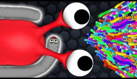 Slither.io 1 Troll Hacker Snake vs 91417 Snakes Epic Slitherio Gameplay!