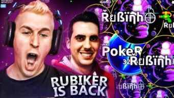 POKER Y RUBINHO HAN VUELTO A AGAR.IO