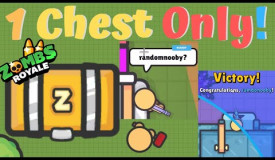 1 Chest Only Challenge! // Zombs Royale.io