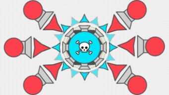 Diep.io - "I Am The Dominator" - Diep.io Trappers vs Dominator