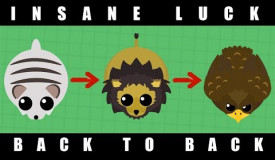 INSANE BACK TO BACK LUCK IN MOPE.IO | SOLO DESTRUCTION IN MOPE.IO