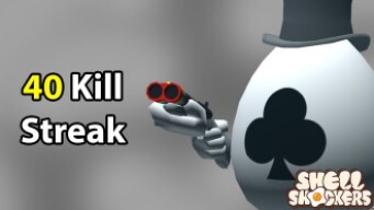 40 Kill Streak! | Shell Shockers