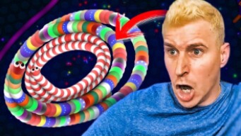 MATO A LOS MAS GRANDES DEL SERVIDOR! SLITHER.IO