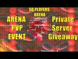 Starve.io // 50 Players Arena Event // Free Private Server Giveaway? //
