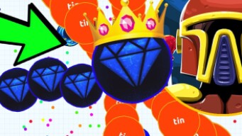 The AGAR.IO CANNON SPLIT KING is BACK! Agario DESTROYING Teams, NOOBS & PROS