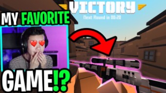 This is my NEW favorite video game... (krunker.io)