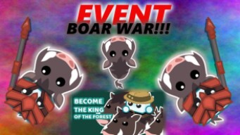 [STARVE.IO] NEW UPDATE! BOAR ON STARVE.IO! EVENT - BOAR WAR!