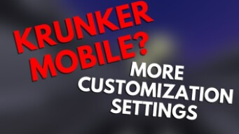 Krunker Mobile? More Settings! Krunker Update 1.6.4/5