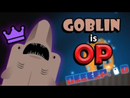 NERF GOBLIN SHARK - Deeeep.io Goblin Shark 1v1 Montage