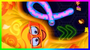 Wormate.io The Best Tiniest Troll Worm Ever Vs Big Pro Worms Wormateio Funny Epic Gameplay