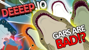 Alligator Gar is BAD!? - Deeeep.io Gameplay