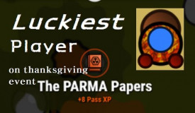 Surviv.io luckiest player on thanksgiving event!