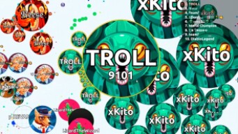 SOLO AGARIO PLAYER IS BACK!! INSANE POPSPLITS ( Agar.io Best Moments )