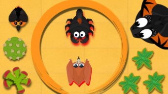 PTERODACTYL EATS SCORPION IN ARENA (Revenge) // LEVEL UP TO BLACK DRAGON MOPE.IO