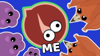 Unlucky meatball of Mope.io
