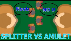 Braains.io - BATTLE | SPLITTER VS AMULET!!!