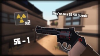 DOUBLE NUKE WITH THE REVOLVER [Krunker.io]