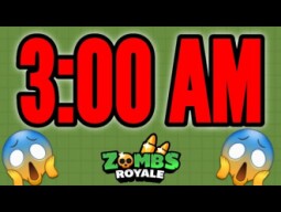 PLAYING ZOMBSROYALE.IO AT 3:00 AM **GONE WRONG**