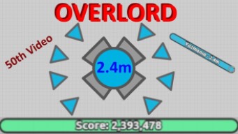 Diep.io | 2.39M Overlord - 50th Video Special!