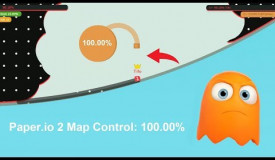 Paper.io 2 Map Control: 100.00% [Battle]