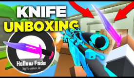 INSANE Krunker.io KNIFE Unboxing + NUKES (0.5% chance)