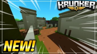 *NEW* KRUNKER.IO MAP! Undergrowth Gameplay! (NEW UPDATE!)