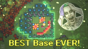 ZOMBS.IO - BEST BASE EVER!!! / 4 PLAYERS AFK