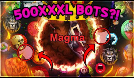 AGMA.IO 500XXXL BOTS?! SERVER HACK TAKEOVER *SECRET BOT PACK*