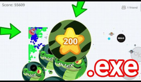 AGARIO MOBILE.EXE / LVL 200 TAKEOVER & MORE